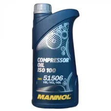 Индустриальное компрессорное масло MANNOL Compresor oil ISO100 1л