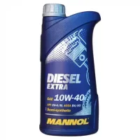 Автомобільна моторна олива MANNOL Diesel Extra 10w-40 1л