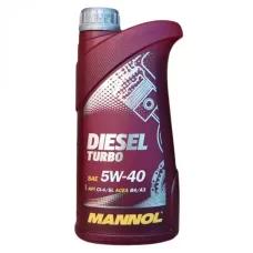 Автомобільна моторна олива MANNOL Diesel Turbo 5W-40 1л