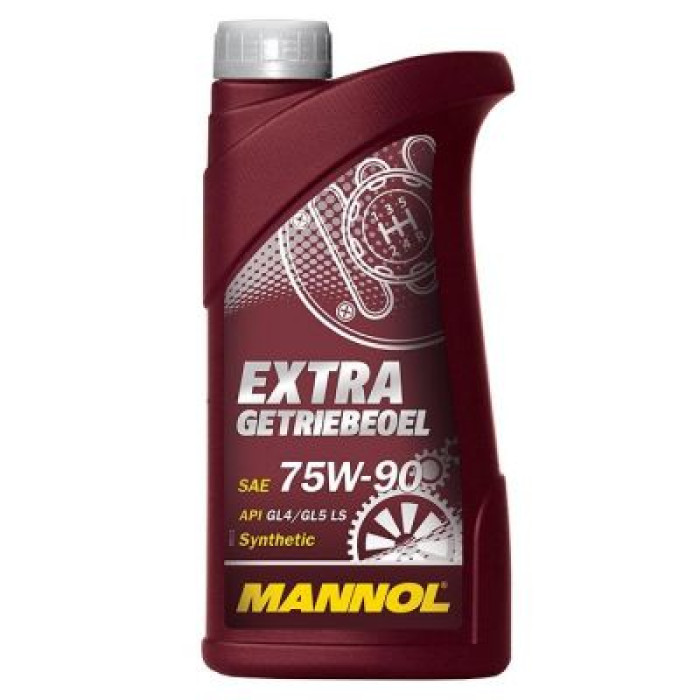 Масло трансмиссионное MANNOL EXTRA GETRIEBEOEL 75W-90 GL-5 1л