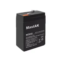 Аккумулятор тяговый MastAK AGM 4.2Ah 6V MT642