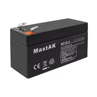 Акумулятор тяговий MastAK AGM 1.3Ah 12V MT1213