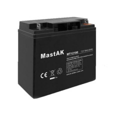 Аккумулятор тяговый MastAK AGM 18Ah 12V MT12180