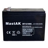Аккумулятор тяговый MastAK AGM 10Ah 12V MT12100S