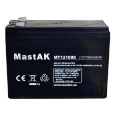 Аккумулятор тяговый MastAK AGM 10Ah 12V MT12100S