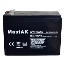 Акумулятор тяговий MastAK AGM 10Ah 12V MT12100S