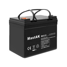 Аккумулятор тяговый MastAK AGM 33Ah 12V MT12-33