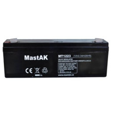 Аккумулятор тяговый MastAK AGM 2.3Ah 12V MT1223