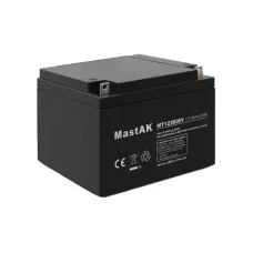 Аккумулятор тяговый MastAK AGM 26Ah 12V MT12260EV
