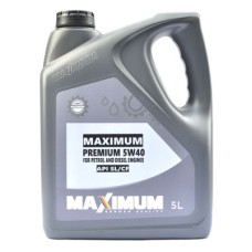 Автомобильное моторное масло Maximum PREMIUM 5W40 5л