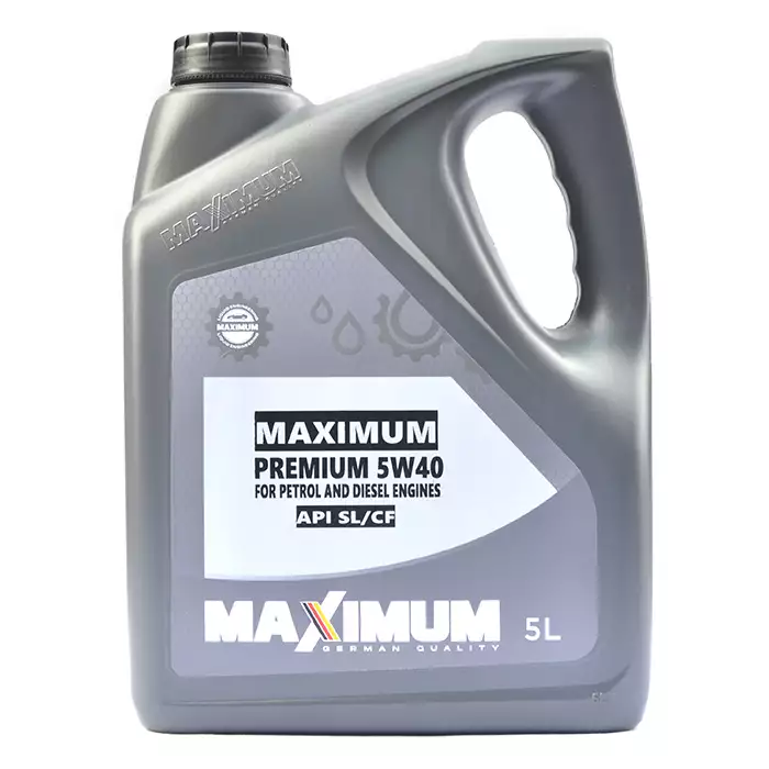 Автомобильное моторное масло Maximum PREMIUM 5W40 5л