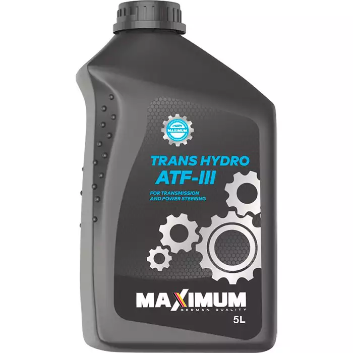 Масло трансмиссионное MAXIMUM Trans-Hydro ATF-III  5л