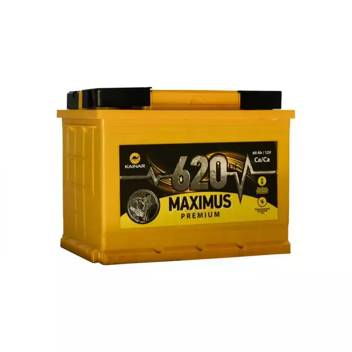 Автомобільний акумулятор MAXIMUS Premium 6СТ-60Ah Аз 620A (EN) 560 76 02