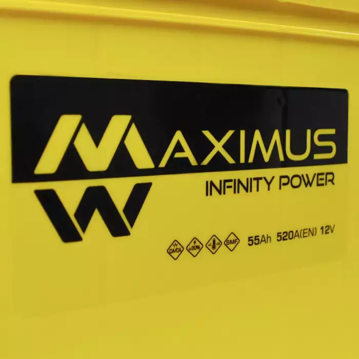 Автомобільний акумулятор MAXIMUS Asia smf (NS60) 55Ah 520A R+ т. к. 5502512