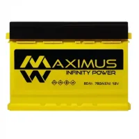 Автомобільний акумулятор MAXIMUS MF (L3) 80Ah 780A R+ 5742091