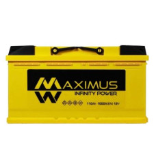 Автомобільний акумулятор MAXIMUS MF (L5) 110Ah 1000A R+ 6002282