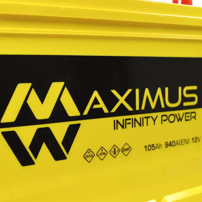Автомобільний акумулятор MAXIMUS Asia smf (N70) 105Ah 940A L+ 6002339