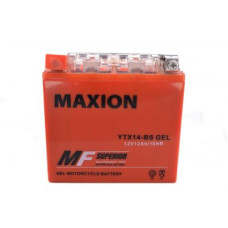 Мото аккумулятор MAXION YTX 14Ah GEL YTX14-BS
