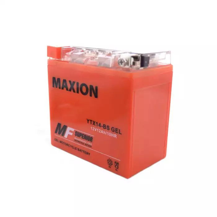 Мото аккумулятор MAXION YTX 14Ah GEL YTX14-BS