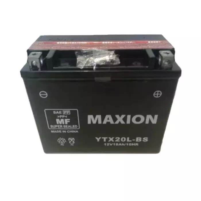 Мото акумулятор MAXION AGM 6СТ-18Ah АзЕ 12В 270А (EN) YTX20L-BS