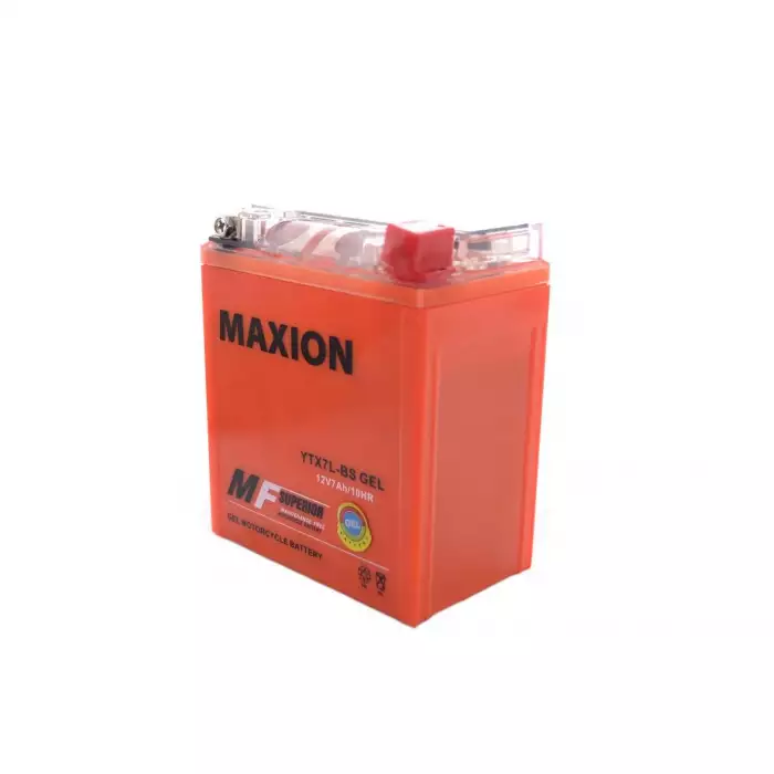 Мото акумулятор MAXION YTX 7Ah GEL YTX7L-BS