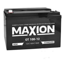 Аккумулятор тяговый MAXION AGM 100Ah 12V OT 100-12