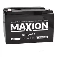 Аккумулятор тяговый MAXION AGM 100Ah 12V OT 100-12