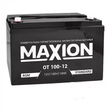 Аккумулятор тяговый MAXION AGM 100Ah 12V OT 100-12