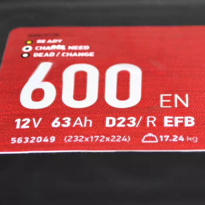 Автомобільний акумулятор MAXION EFB SMF Asia (D23) 63Ah 600A R+ 56320499