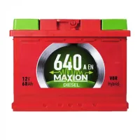 Автомобильный аккумулятор MAXION Diesel MF (L2) 68Ah 640A R+ 5652142