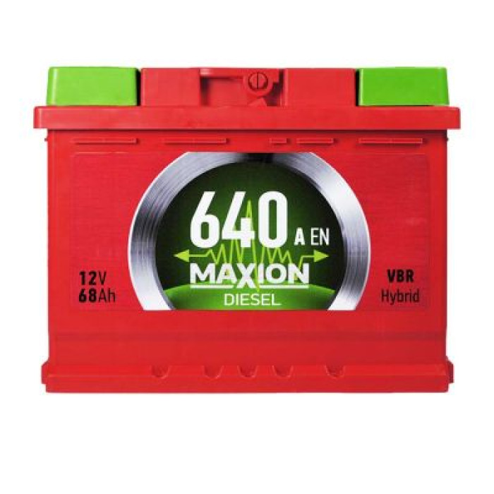 Автомобільний акумулятор MAXION Diesel MF (L2) 68Ah 640A L+ 5652143
