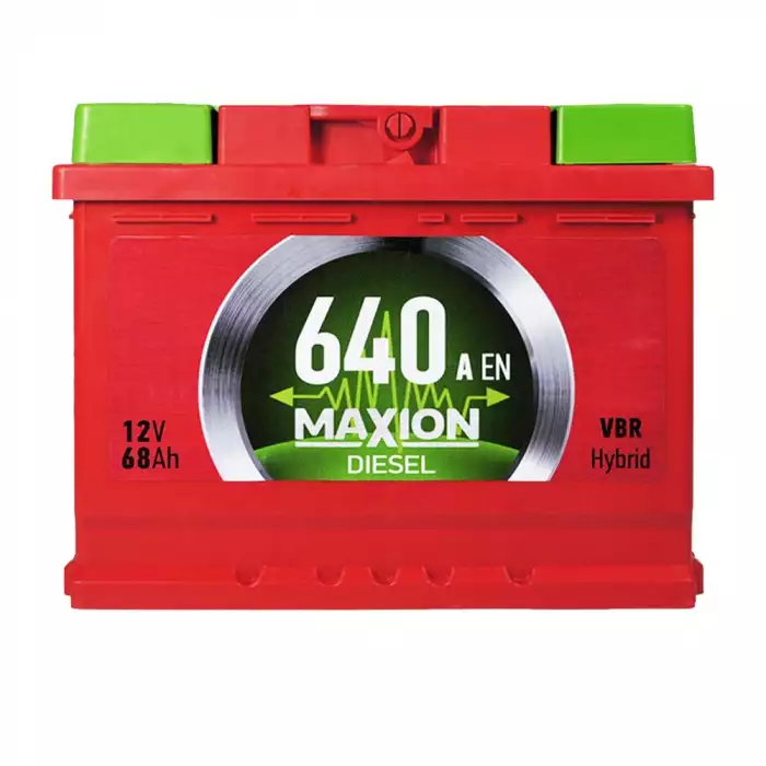 Автомобільний акумулятор MAXION Diesel MF (L2) 68Ah 640A L+ 5652143
