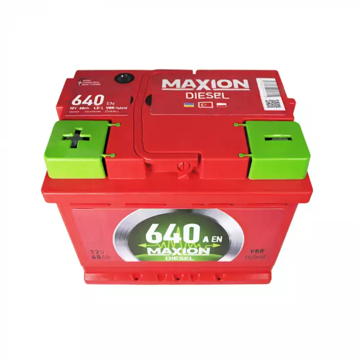 Автомобільний акумулятор MAXION Diesel MF (L2) 68Ah 640A L+ 5652143