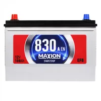 Автомобільний акумулятор MAXION EFB SMF Asia (N70) 100Ah 830A L+ 5902319