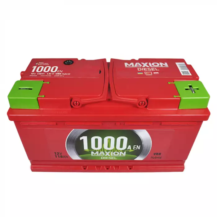 Автомобільний акумулятор MAXION Diesel MF (L5) 110Ah 1000A R+ 6002324