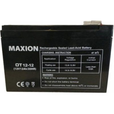 Аккумулятор тяговый MAXION 12Ah 12V OT 12-12