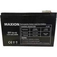 Акумулятор тяговий MAXION 12Ah 12V OT 12-12
