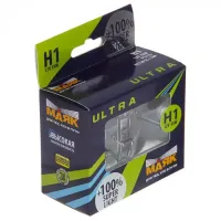 Автолампа МАЯК Ultra Super Light +100% комплект (P14.5s, H1, 12V, 55W) MK 82120SL+100