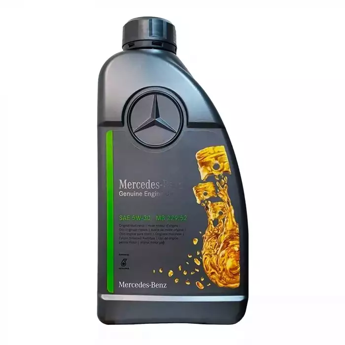 Автомобильное моторное масло MERCEDES 229.52 5w30 1л 000989950211AMEE