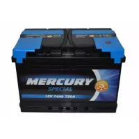 Автомобильный аккумулятор MERCURY SPECIAL 6СТ-74Ah АзЕ 720A (EN)