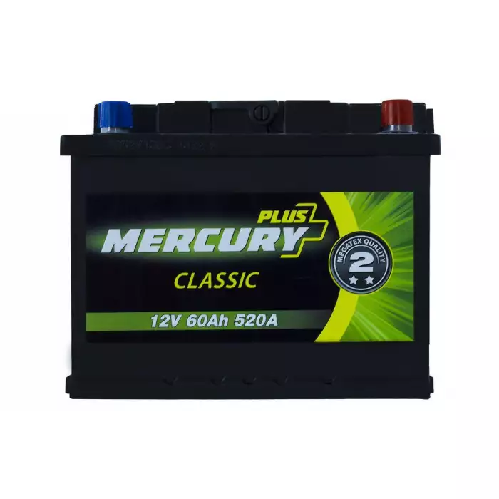 Автомобільний акумулятор MERCURY CLASSIC Plus 6СТ-60Ah АзЕ 520A (EN)