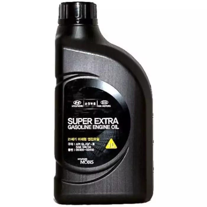 Автомобільна моторна олива MOBIS Hyundai / KIA Super Extra Gasoline Engine Oil 5W-30 1л 05100-00110
