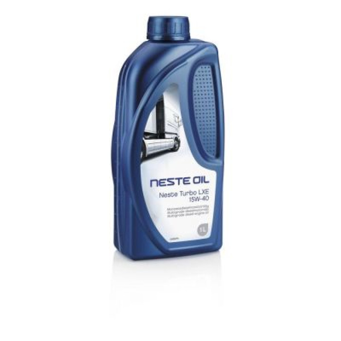 Автомобильное моторное масло Neste Turbo LXE 15W-40 1л