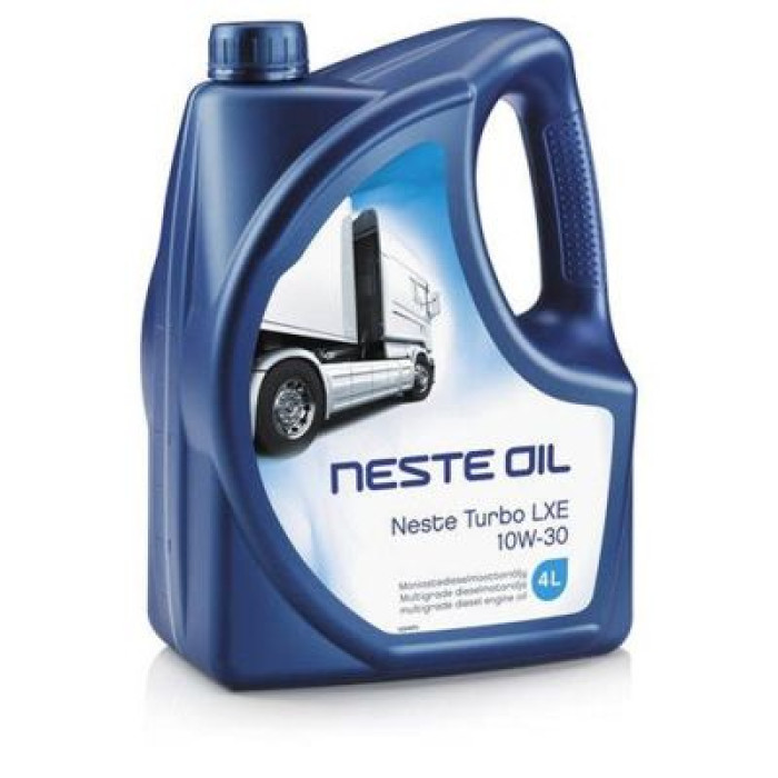 Автомобильное моторное масло Neste Turbo LXE 10W-30 4л