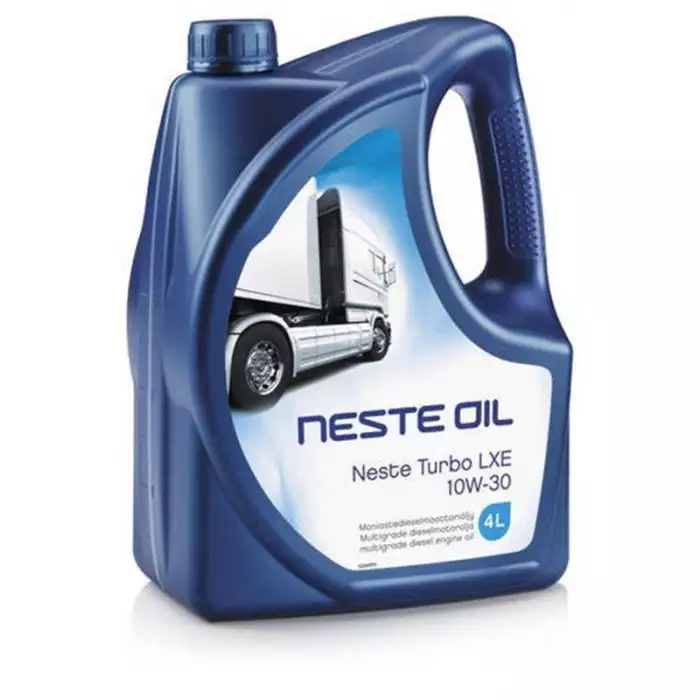 Автомобильное моторное масло Neste Turbo LXE 10W-30 4л