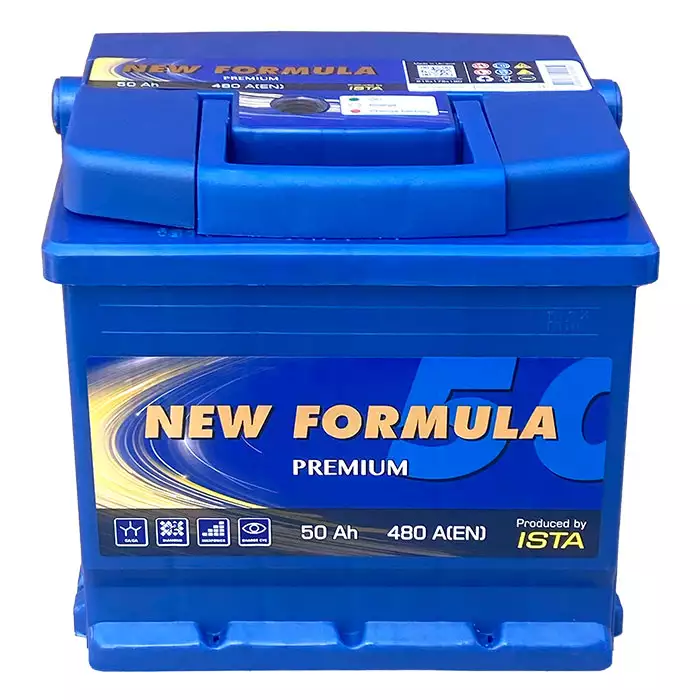 Автомобільний акумулятор New Formula PREMIUM 6СТ-50Ah АзЕ 480А (EN) 5502304209