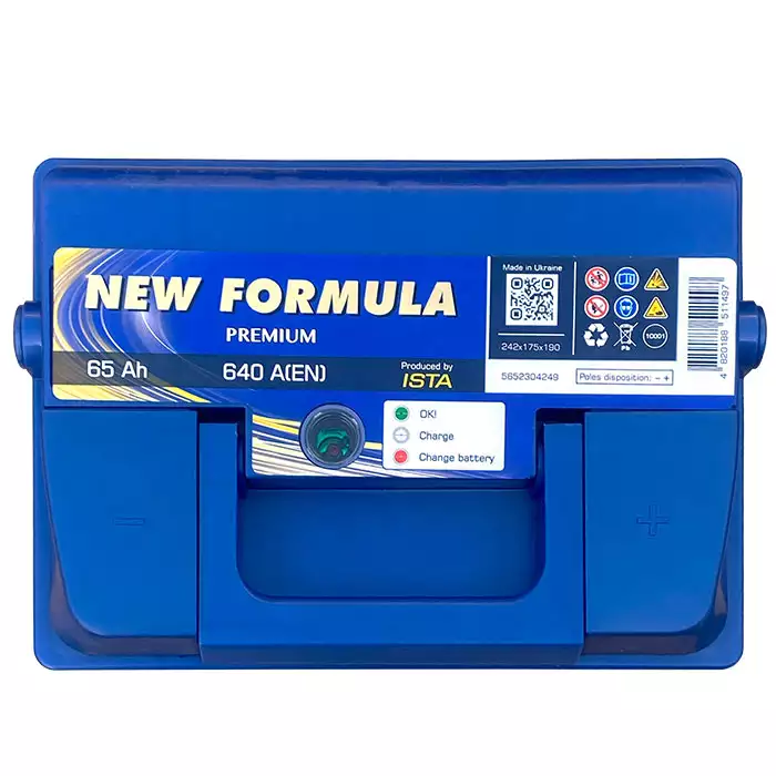 Автомобільний акумулятор New Formula PREMIUM 6СТ-65Ah АзЕ 640А (EN) 5652304249