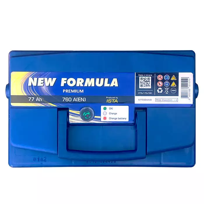 Автомобільний акумулятор New Formula PREMIUM 6СТ-77Ah АзЕ 760А (EN) 5772304209