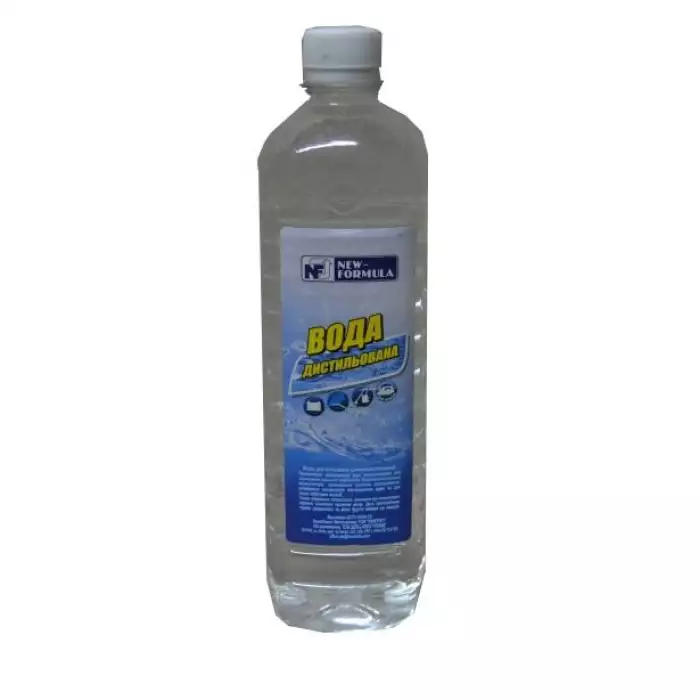 Вода дистильована NEW FORMULA 0,8л