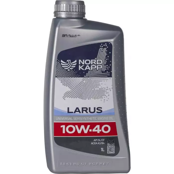 Автомобільна моторна олива NORDKAPP LARUS 10W-40 1л nk0182